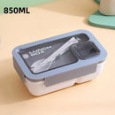 GobekUsa Bento Box Set with Tableware | Leakproof Microwave Food Container