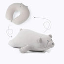 GobekUsa Cute Plush Animal Neck Pillow for Comfortable Travel & Office Rest