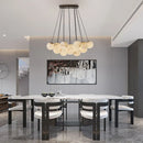 GobekUsa LED Marble Balls Chandelier for Dinning Room