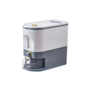 GobekUsa Large Capacity Rice Dispenser Kitchen Grain Container Moisture Proof Cereal Storage Box