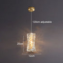 GobekUsa Gold Chrome Crystal Wall Sconce LED Lamp for Living Room Bedroom TV Background Lighting