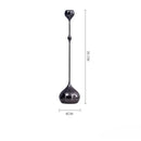 GobekUsa Gold Geometric Water Drop Candlestick Holder Desktop Storage Wedding Centerpieces