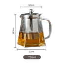 GobekUsa Glass Teapot with Stainless Steel Infuser