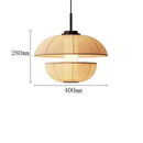 GobekUsa Japanese Wabi Sabi Fabric Pendant Light: Traditional and Creative Lighting for Dining Room