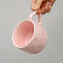 GobekUsa Love Handle Ceramic Cup | Breakfast Tea Coffee Mug | Office Valentine's Day Gift