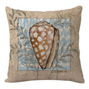 GobekUsa Coastal Cushion Cover - Sea Theme Decorative Sofa Pillowcase