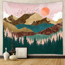 GobekUsa Bohemian Decorative Tapestry Yoga Mat Sofa Blanket