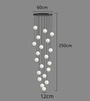 GobekUsa LED Ceiling Lamp Chandelier: Modern Decorative Lighting for Bedroom and Dining Room