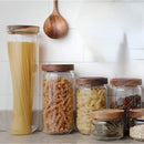 GobekUsa Glass Hermetic Storage Jars with Airtight Lids