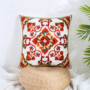 GobekUsa Boho Farmhouse Floral Square Pillow Cover Set of 2