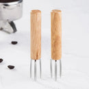 GobekUsa Espresso Stirrer: Professional Barista Tool with Natural Wood Handle