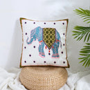 GobekUsa Boho Farmhouse Floral Square Pillow Cover Set of 2