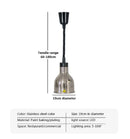 GobekUsa Electric Food Heat Lamp: Telescopic Pendant Light for Restaurant's Kitchen Fixtures