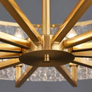 GobekUsa Glass Restaurant Chandelier: Modern Luxury Led Lighting Fixture for Living Room Home Decor