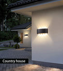 GobekUsa LED Wall Light Indoor Outdoor Waterproof Fixture Garden Decor Home Lighting