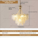 GobekUsa Cream Crystal Chandelier: French Light Luxury for Living Room, Bedroom, Dining Room