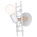 GobekUsa Little Man LED Wall Light: Modern, Simple, Creative Design for Children's Bedroom