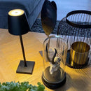 GobekUsa Cordless LED Mosaic Table Lamp with Wireless Charger and Touch Dimmer