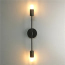 GobekUsa LED Wall Lamp: Modern Two Arm E27 Bedroom Lighting for Bedside, Bathroom Mirror, Vanity.