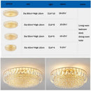 GobekUsa Crystal Ceiling Lights: Luxurious LED Fixture for Master Bedroom, Living Room Wall Decor