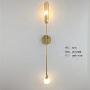 GobekUsa Golden Inclined Tube Wall Lamp for Modern Luxury Decor in Living Room