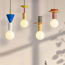 GobekUsa LED Wooden Pendant Light: Nordic Design, Kawaii Bedroom Decor Fixture