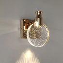 GobekUsa Crystal LED Wall Lamp for Bedroom Living Room and Bathroom Makeup