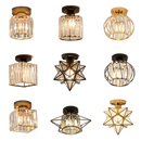 GobekUsa Crystal Glass Nordic LED Chandelier for Modern Indoor Lighting