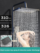 GobekUsa Electric Sunflower Rainfall Showers System: Modern Hygienic Thermostat Set for Smart Bathrooms