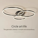 GobekUsa LED Chandelier Modern Style Ceiling Lamp Bedroom Dining Room Light