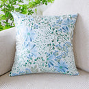 GobekUsa Jacquard Floral Pillow Cover 45x45cm Pink Green Blue Soft Smooth Touch