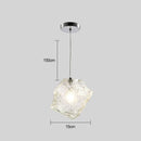 GobekUsa Ice Cake Glass Chandelier Pendant Lights for Indoor Decor Lighting