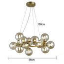 GobekUsa LED Pendant Light Chandeliers for Modern Home Decor Living Room Dining Room Lighting