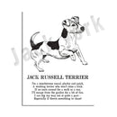 GobekUsa Cozy Canine Collection: Dog Poetry Poster featuring Lhasa, Sheepdog, Terrier, Bulldog, Tibetan, Yorkie