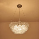 GobekUsa Aluminum Wire Bird's Nest Pendant Lights for Bedroom Hallway and Restaurant
