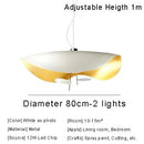 GobekUsa Lederam Manta Pendant - Industrial Retro Style White/Black Ceiling Lamp