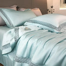 GobekUsa Eucalyptus Fiber Summer Quilt Bedding Set with Wide Edge & Silky Cool Feel