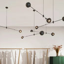 GobekUsa LED Chandelier: Modern Designer Pendant Lights for Living, Dining Room, Kitchen.