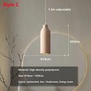 GobekUsa Cement LED Chandelier Light for Home Decor and Bar Designer Bedroom