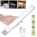 GobekUsa LED Motion Sensor Cabinet Light: Dimmable Rechargeable Nightlight