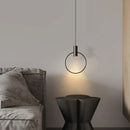 GobekUsa Brass Ring Chandeliers: Dimmable Lighting Fixtures for Bedroom, Restaurant, Kitchen