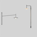 GobekUsa Black Iron LED Long Wall Lamp for Living Room, Bedroom, Corridor - Nordic Style