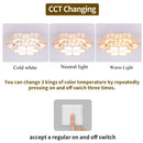 GobekUsa Crystal LED Chandelier Ceiling Lamp Modern Elegant Indoor Decor Luminaire