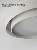 GobekUsa LED Ceiling Light Modern Minimalist Indoor LightingFixture White Black Grey