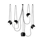GobekUsa Industrial Spider Pendant Lamp: Nordic Style Aim Pendant for Home, Restaurant, Bar