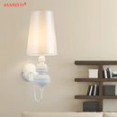 GobekUsa Guards Wall Lamps: Gold Silver Black White Decor Lighting Fixture for Hotel Home.