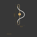 GobekUsa Lines Chandelier: Modern Designer Lighting for Living Room, Dining, and Bar