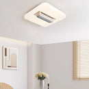GobekUsa Bladeless Ceiling Fan Light with LED, 3 Color, 6 Speeds Silent Operation