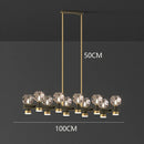 GobekUsa Crystal Chandelier Luxury Pendant Light for Living and Dining Room