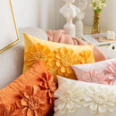 GobekUsa Handmade Flower Cushion Cover - Light Luxury Decorative Pillows